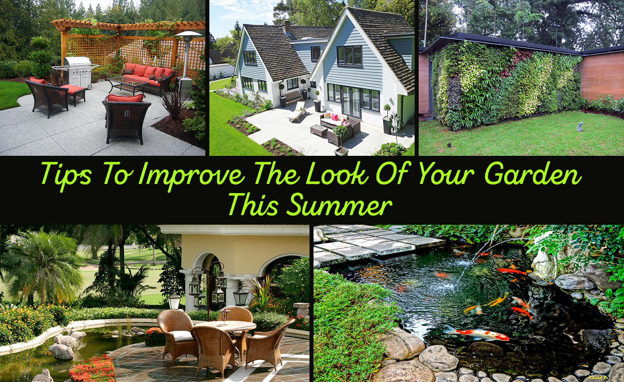 Tips To Improve The Look Of Your Garden This Summer